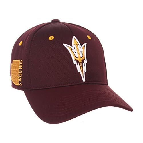  Zephyr Adult Men Rambler NCAA Hat, Team Color, X-Large