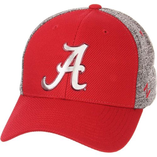  Zephyr NCAA Mens Insignia Platinum Logo Snapback Hat