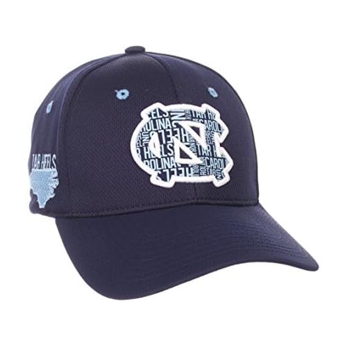  Zephyr Adult Men Rambler NCAA Hat, Team Color, Medium/Large