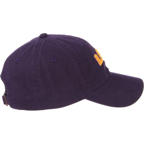  Zephyr NCAA Lsu Tigers Mens Scholarship Relaxed Hat, Adjustable Size, Team Color