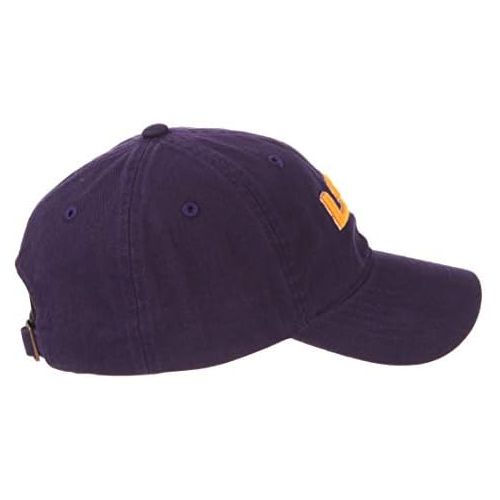  Zephyr NCAA Lsu Tigers Mens Scholarship Relaxed Hat, Adjustable Size, Team Color