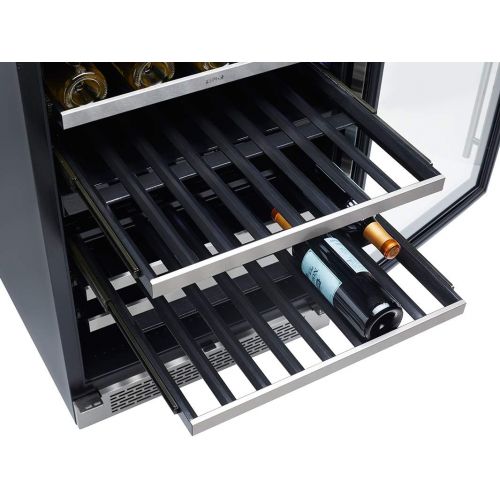  [아마존베스트]Zephyr PRW24C01BG Presrv Series 24 Inch Stainless Steel Built-In and Freestanding Wine Cooler