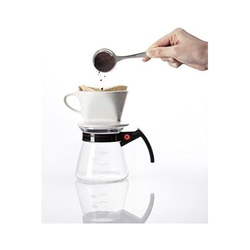  Zeppoli Coffee Scoop - 1.5 Tablespoon Exact - Stainless Steel Measuring Spoon - Great for Measuring Coffee, Protein Powder, Spices and More - Perfect for Coffee Enthusiasts