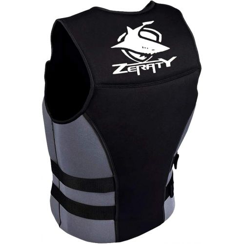  Zeraty Life Jacket Adult Impact Vest for Outdoor Floating Swimming Ski|CE Proof 50N