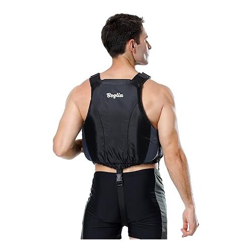  Zeraty Swim Vest for Adult,Women Men Buoyancy Jacket Float Jacket with Adjustable Safety Strap for Swimming, Snorkeling, Kayaking, Paddle, Boating