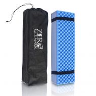 Zero Mile Mark Compact Foam Camping Mat Sleeping Pad Mattress for Tent  Lightweight and Damp Resistant  Includes Packing Bag for Hiking, Outdoor Camping and Mountaineering