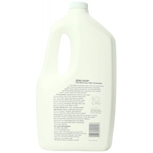  Zero Odor General Household Odor Eliminator Refill Pack, 64-Ounce, 2-Pack