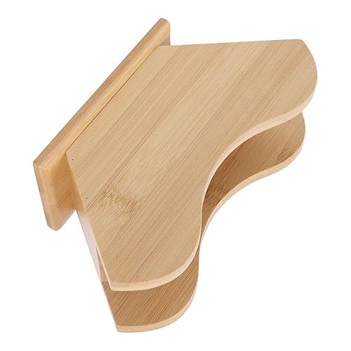  Bamboo Wood Coffee Filter Holder,Coffee Filter Box Coffee Paper Storage Rack Stand Coffee Filter Holder for Aeropress Chemex Hario V60 and Cone Filters