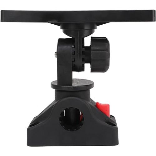  Zerodis Fish Finder Mount, Fish Finder Mount, Fish Finder Base Mount Set, Fish Finder Mount, Fish Finder Stand, GPS, 360 Degree Rotation, Nylon, Stainless Steel, Easy to Install