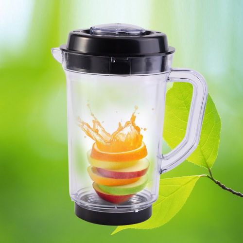  Zerodis Entsafter Mixer Pitcher Ersatz Plastikbecher Kueche Entsafter Messbecher 1000 ml Wasser Milch Becherhalter Fuer Magische Kugel