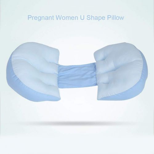  [아마존베스트]Zerodis Pregnant Women Sleep U Shape Pillow Pregnancy Side Sleeper Pillow Cotton Waist Belly Support...