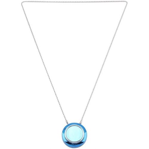  Zerodis Air Purifier Necklace, Air Filter Mini Portable Air Purifier Wearable Personal Purifier for Kids and Adult(Blue)