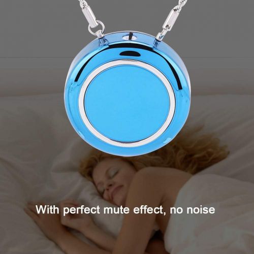  Zerodis Air Purifier Necklace, Air Filter Mini Portable Air Purifier Wearable Personal Purifier for Kids and Adult(Blue)