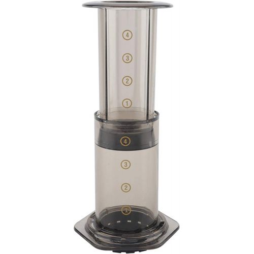  Zerodis Portable French Press Coffee MakerEspresso Coffee Machine Hand Press Coffee Pot Coffee Grinder French Press Plunger for Camping, Travel and Your Office