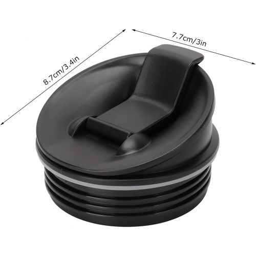  Zerodis Replacement Parts Sealing Lids for 16oz Cups,Travel Mug Flip Top to Go Lid Juicer Cup Replacement Parts Fit for NUTRI NINJA Blender Series