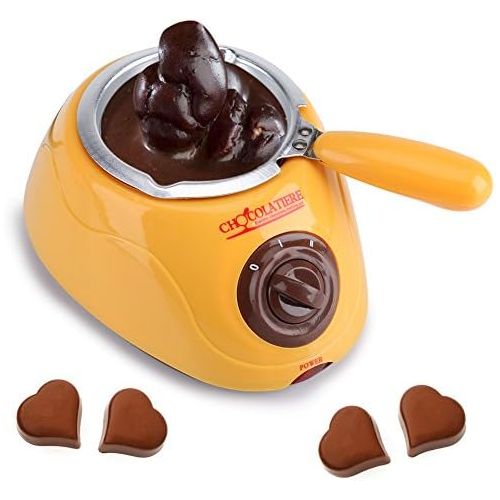  [아마존베스트]Zerodis Electric chocolate melt pot melter machine kitchen tool with DIY mould for chocolate candy butter cheese caramel