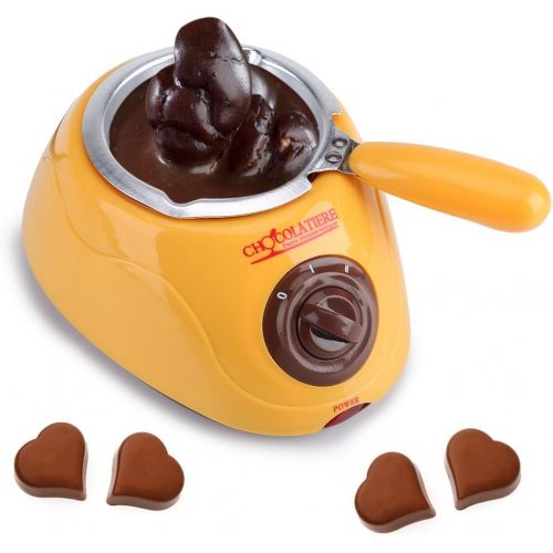  [아마존베스트]Zerodis Electric chocolate melt pot melter machine kitchen tool with DIY mould for chocolate candy butter cheese caramel