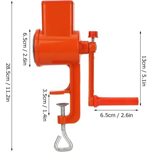  [아마존베스트]Zerodis Grain mill, hand crank hand grinder milling machine made of aluminium alloy for nuts, cereals, corn, wheat, oats