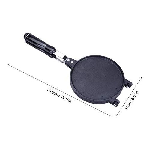  [아마존베스트]Zerodis Aluminium Alloy Gas Non-Stick Waffle Iron Cake Frying Pan Spring Roll Shape Household Kitchen Baking Tool