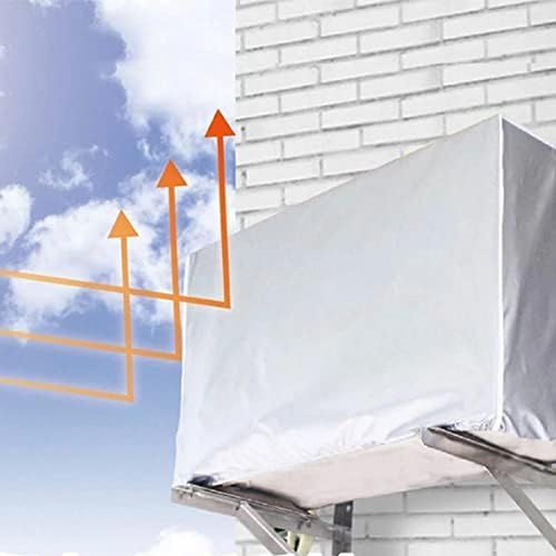  [아마존베스트]Zerodis Outdoor Air Conditioning Cover Waterproof Air Conditioning Dust Cover for Home (80 x 28 x 54 cm)