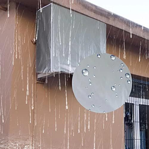  [아마존베스트]Zerodis Outdoor Air Conditioning Cover Waterproof Air Conditioning Dust Cover for Home (80 x 28 x 54 cm)