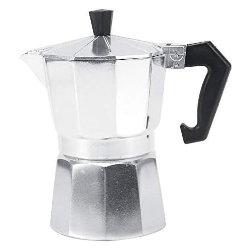  [아마존베스트]Zerodis Drip Jug, Coffee Kettle, for 3/6/9/12 Cups, Aluminium, Coffee Pot, Espresso, Stainless Steel, for Coffee Pouring, 150 ml, 3 Cups