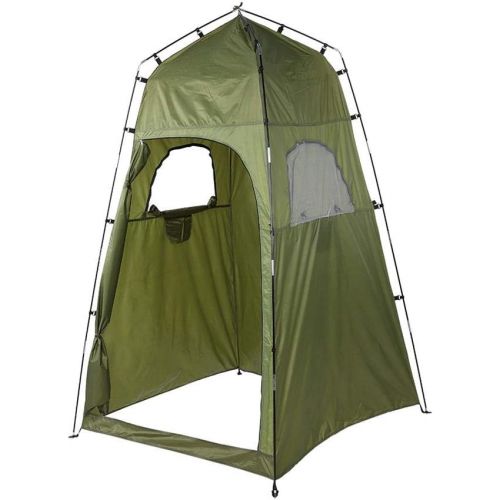  Zerone Portable Outdoor Shower Tent, Pop Up Shower Tent for Camping Beach Toilet Privacy Changing Room: Sports & Outdoors