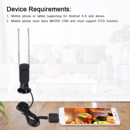  [아마존베스트]Zerone TV Signal Receiver, ATSC Digital TV Receiver Wireless HD TV Stick Micro USB for Android Phone/Tablet PC/Notebook