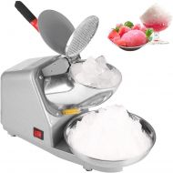 [아마존베스트]Zerone Electric Ice Shaver, Dual Blades Snow Cone Maker 187 lbs/hr for Commercial Use Home Coffee Shop Restaurant