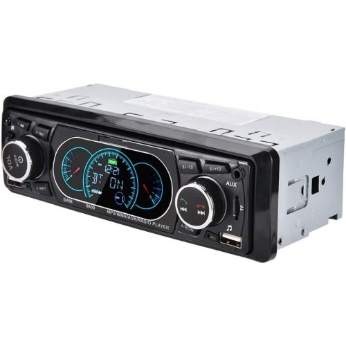  [아마존베스트]-Service-Informationen Zerone 4 × 60 W Car Stereo Single Din Dual USB Bluetooth MP5 Player Hands-Free Car Stereo Support MP3 / MP5 / USB LCD Display with Remote Control