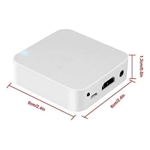  Zerone Mini Car WiFi Display Wireless Smart Display Box AV + HDMI Mirror Box Airplay for PC TV Mobile Phone