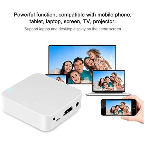  Zerone Mini Car WiFi Display Wireless Smart Display Box AV + HDMI Mirror Box Airplay for PC TV Mobile Phone