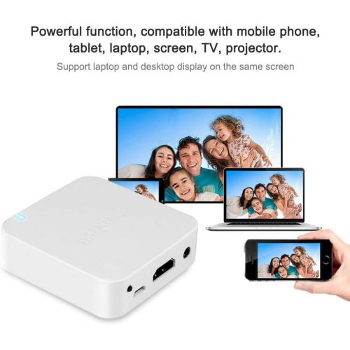  Zerone Mini Car WiFi Display Wireless Smart Display Box AV + HDMI Mirror Box Airplay for PC TV Mobile Phone