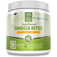 [아마존 핫딜]  [아마존핫딜]Zesty Paws Omega 3 Alaskan Fish Oil Chew Treats for Dogs - with AlaskOmega for EPA & DHA Fatty Acids - Itch Free Skin - Hip & Joint Support + Heart & Brain Health