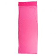 Zfusshop Sleeping Bag Four Seasons Sleeping Bag Ultra Light Portable Travel Sleeping Bag Travel,Outdoors,Hotel,Hiking,Camping,Portable (Color : Pink)