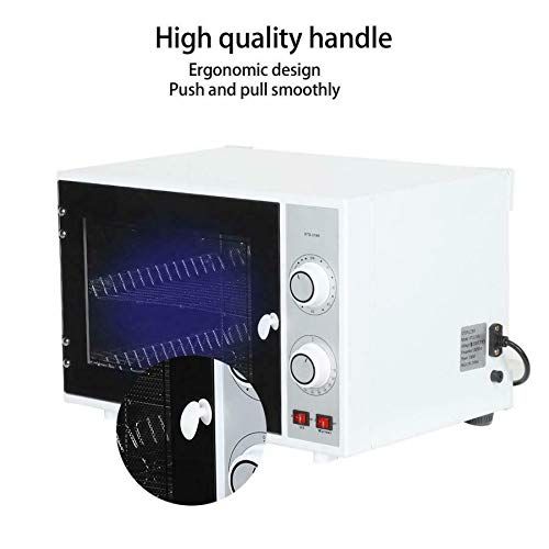  ZGOOD 25L U~V Ozone Sterili~zer Disinfection Cabinet for Manicure Beauty Nail Instrument Equipment