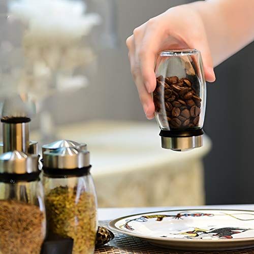  Zhan Hong Seasoning Tank Seasoning Tank Kitchen Storage Salt Sauce Shaker Seasoning Bottle, Seasoning Box, Healthy unleaded Glass Seasoning Bottle Kaman