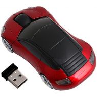 zhanglj shop 2.4G 1600DPI Mouse USB Receiver Wireless Light LED Car Shape Optical Mice