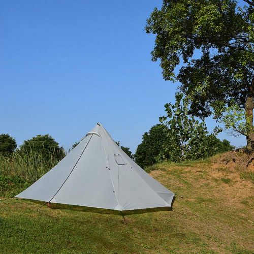  Zhangzefang 4-Person Pyramid Ultralight Outdoor Camping Tent