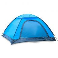 Zhangzefang Outdoor Tent Camping Camping Beach Tourism Roof Climbing Single Layer Tent 2-3 People Tent Camping Equipment