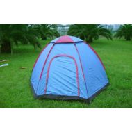 Zhangzefang Outdoor 3-4 Multi-Person Tent Camping Camping Hiking Hexagonal Big Tent Park Beach Tent ZXCV