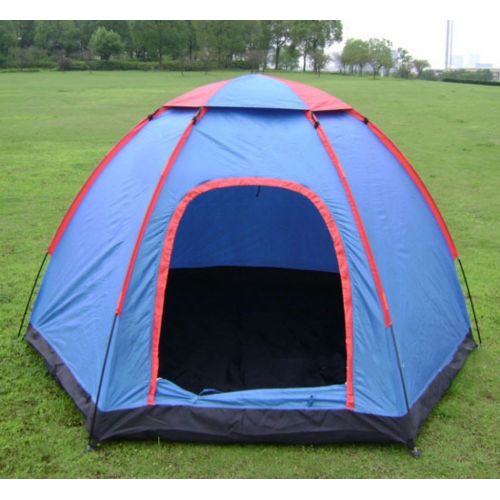  Zhangzefang Outdoor 3-4 Multi-Person Tent Camping Camping Hiking Hexagonal Big Tent Park Beach Tent ZXCV