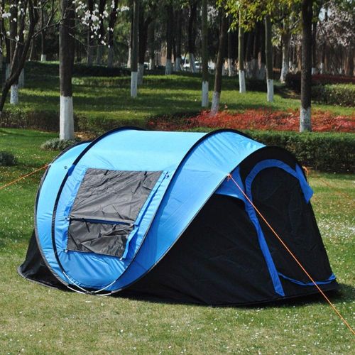  Zhangzefang Oversized Automatic Tent Multi-Person Camping Tent Outdoor Second Account Account Boat Account Open Open Billing Beach Tent