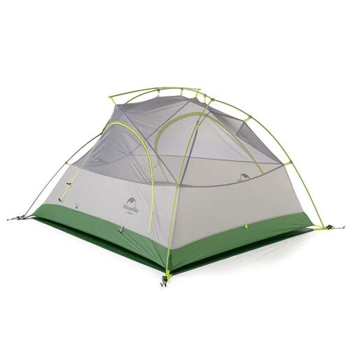  Zhangzefang Outdoor Tent 2 People Double Wild Camping Mountaineering Anti-Exposure Camp Aluminum Pole Tent