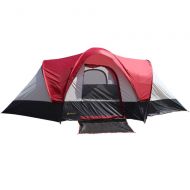 Zhangzefang Two-Bedroom, One-Bedroom Beach Tent, 6-8 People, Outdoor Camping, Double-Layer, Anti-Storm, Two-Bedroom, One-Bedroom, Camping, Tourist Tent