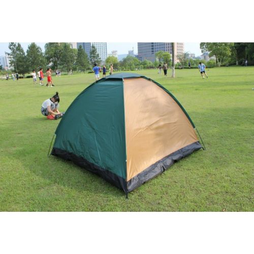  Zhangzefang Outdoor Camping Tent for 4 People Quadruple Camping Tent for Windproof Rainproof Mosquito-Proof UV Tent ZXCV