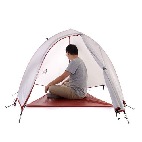  Zhangzefang Outdoor Mountaineering Tent Ultralight Single Tent Rainproof Four Seasons Wild Camping Double Rainstorm