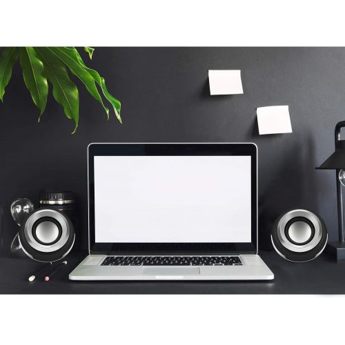  [아마존베스트]Zhaoyao Stereo Computer Speaker, USB Powered Speaker with Sound, Loud Volume and Enhanced Bass, PC Speaker for Laptop Desktop Computer Cellphones and More