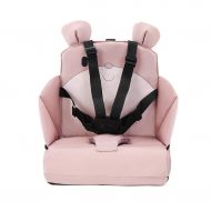 Zhengfangfang Travel Booster Seat Foldable - Ideal As High Chair for Babies Childrens Dinner Chair（L30W26H34cm） (Color : Beige)