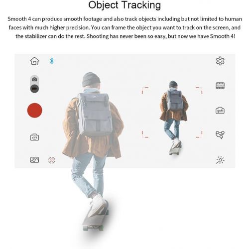  [아마존 핫딜]  [아마존핫딜]Zhi yun Zhiyun Smooth 4 Case Kit, Zhiyun Smooth Q Upgraded Version, 3 Axis Handheld Smartphone Gimbal, Focus Pull & Zoom Capability, Timelapse Expert, Object Tracking, 12h Runtime, Phonego